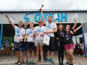 Спортсмены Харьковского аэроклуба заняли второе место на Чемпионате Украины по парашютной групповой акробатике – упражнение «Двойки»