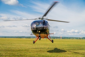 Курс подготовки приватного пилота в Харьковском аэроклубе можно пройти на вертолете Alouette - M III